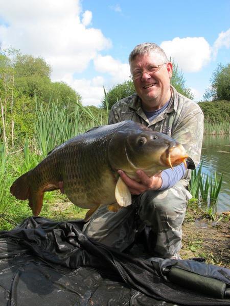 Phil Brumhill with a 36+ common from Wilson's Island