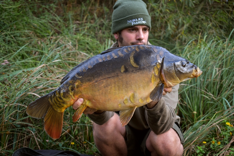 Martin Noble with a beautiful young mirror