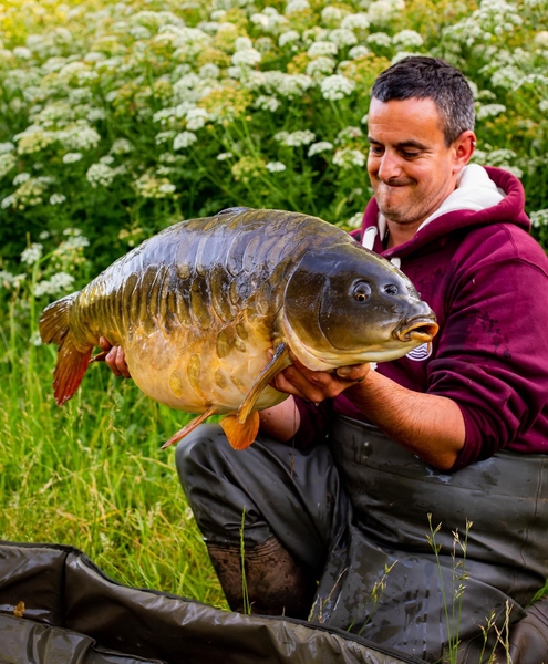 Danny Trant with Jill's